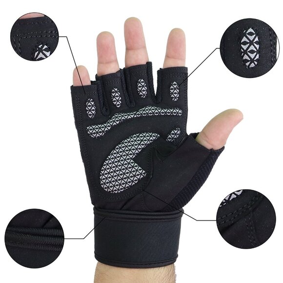 Stellman Apex Strength Gym Gloves Perfect for Bodybuilding and Strength - Picture 5 of 6